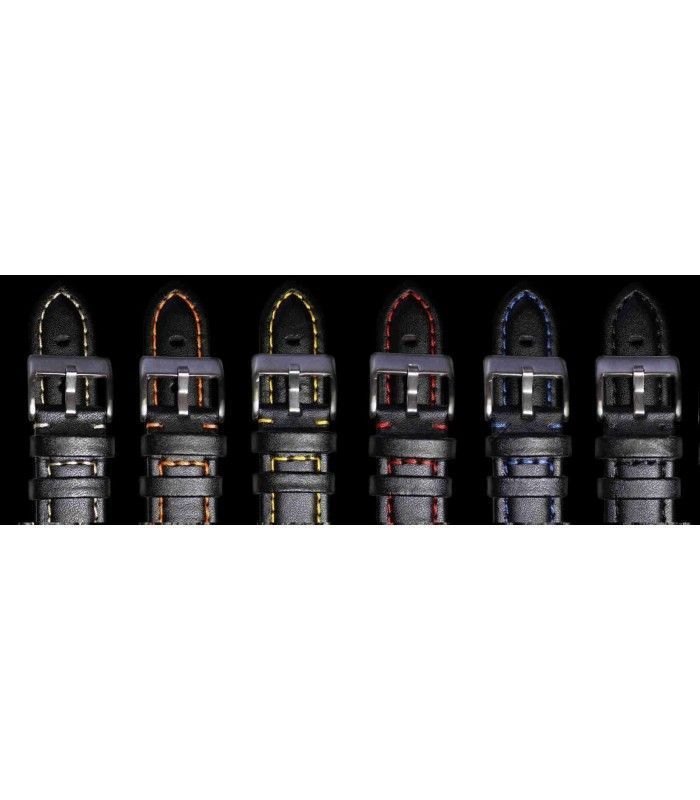 Correa de piel para reloj, Diloy 393