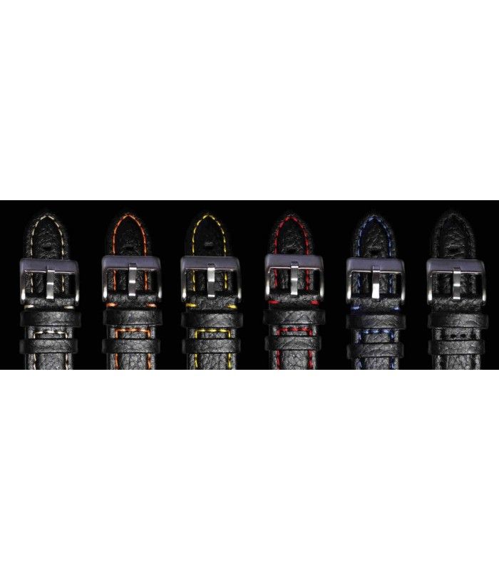 Correa de piel para reloj, Diloy 394