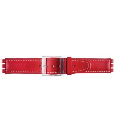 Correa de piel para repuesto reloj Swatch, Diloy Scub1