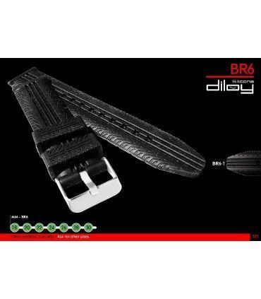 Correa de silicona para reloj, Diloy BR06