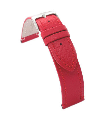 Correa de reloj de cuero. Piel grabado bisonte 12mm 14mm 16mm 18mm 20mm 22mm Ref. P178