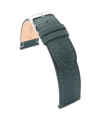 Correa de reloj de cuero. Piel grabado bisonte 12mm 14mm 16mm 18mm 20mm 22mm Ref. P178