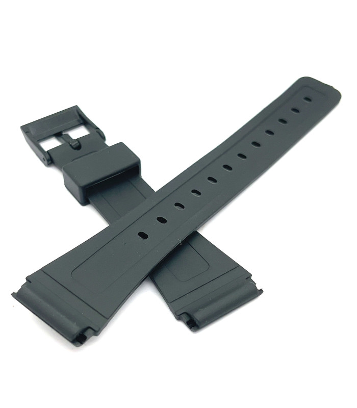 Correa para reloj Compatible con Casio DB-30 W-50U AQ-45 AB-10 AB-20 AQ-49 DB-53 DB-55 DBA-80 FB-52 SW-200 20mm Ref 254H5