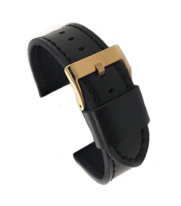 Correa de Reloj vegana hecha con Microfibra libre de animales resistente al agua 18mm 20mm 22mm 24mm Ref. 415