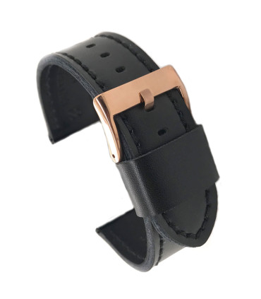 Correa de Reloj vegana hecha con Microfibra libre de animales resistente al agua 18mm 20mm 22mm 24mm Ref. 415