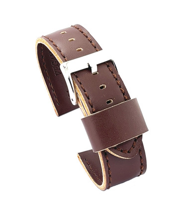 Correa de Reloj vegana hecha con Microfibra libre de animales resistente al agua 18mm 20mm 22mm 24mm Ref. 415