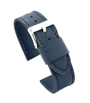 Correa de Reloj vegana hecha con Microfibra libre de animales resistente al agua 18mm 20mm 22mm 24mm Ref. 415