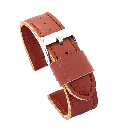 Correa de Reloj vegana hecha con Microfibra libre de animales resistente al agua 18mm 20mm 22mm 24mm Ref. 415