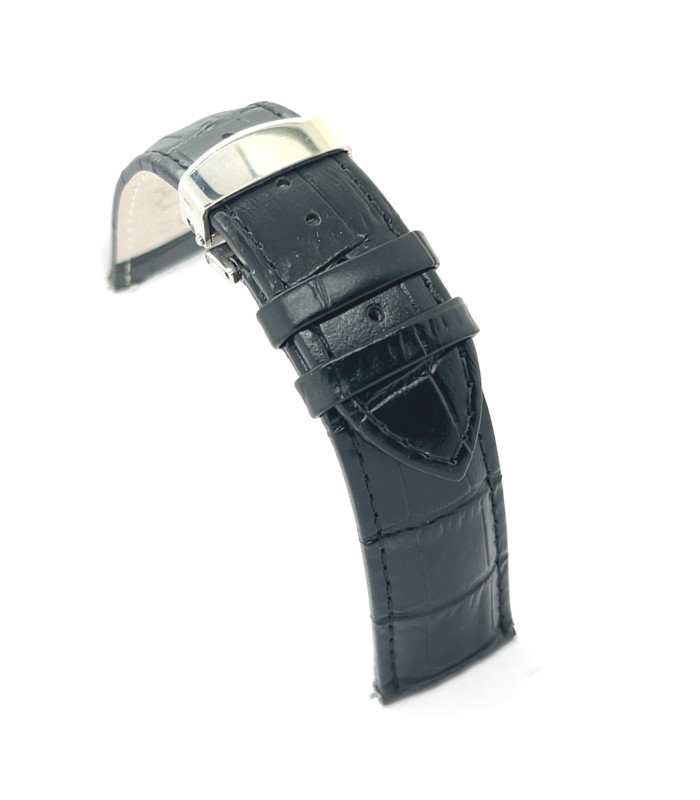 Correas de Reloj Grabado Cocodrilo. Ref 336 20mm. 22mm.