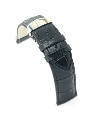 Correas de Reloj Grabado Cocodrilo. Ref 336 20mm. 22mm.