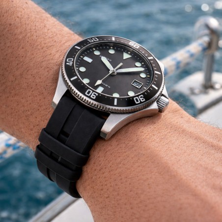 Correa reloj silicona extralarga BR03L – 20mm 22mm 24mm