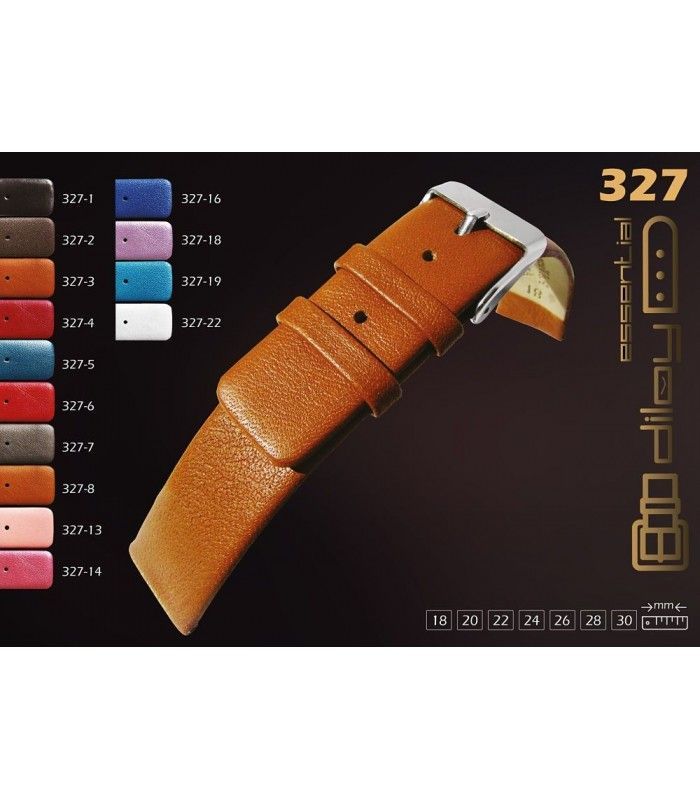 Correa de piel para reloj Diloy 327