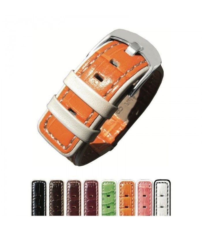 Correa de piel para reloj Diloy 340