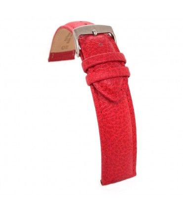 Correa de reloj elegante de piel vacuno alomada hecha con cuero con grabado búfalo. 10mm 12mm 14mm 16mm 18mm 20mm 22mm 24mm 131