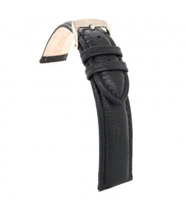 Correa de reloj elegante de piel vacuno alomada hecha con cuero con grabado búfalo. 10mm 12mm 14mm 16mm 18mm 20mm 22mm 24mm 131