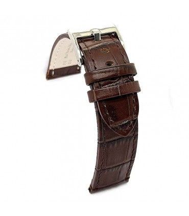 Correas de Reloj de Piel Grabado Cocodrilo. Diloy Ref 361