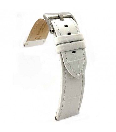 Correas de Reloj de Piel Grabado Cocodrilo. Diloy Ref 361