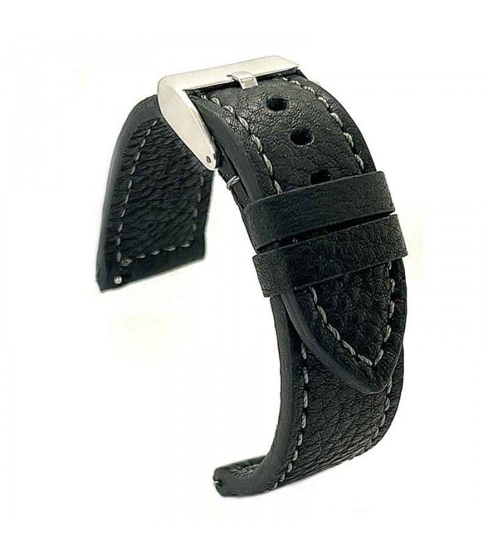 Correas de Reloj de Piel Vacuno Bisonte. Diloy Comfort Ref 404