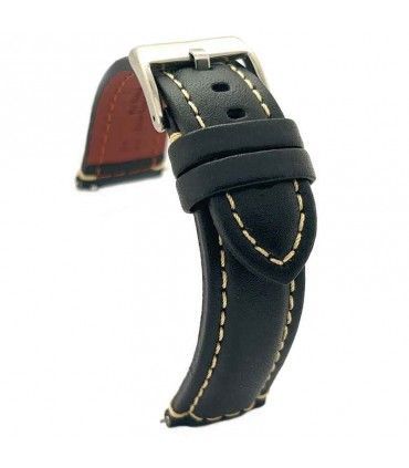 Correas de Reloj de Piel Premium Lisa. Diloy Ref 393