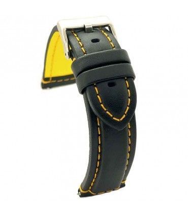 Correas de Reloj de Piel Premium Lisa. Diloy Ref 393