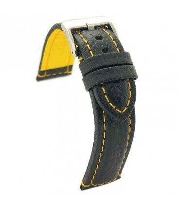 Correas de Reloj de Piel Premium Grabado Bisonte. Diloy Ref 394