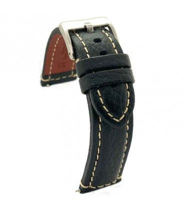 Correas de Reloj de Piel Premium Grabado Bisonte. Diloy Ref 394