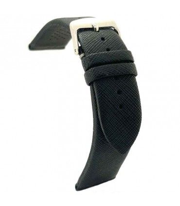 Correas de Reloj de Piel grabado Saffiano. Diloy Ref 411