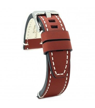 Correas de Reloj Artesanal de Cuero Envejecido. Diloy Ref 414