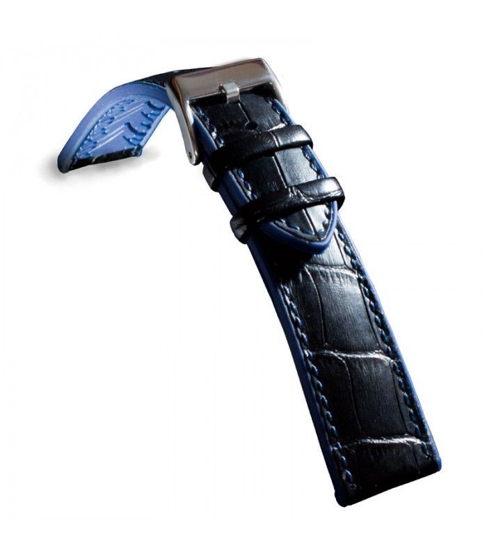 Correa de reloj híbrida silicona y piel mod 420