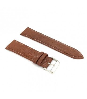 Correas de Reloj de Piel Grabado Bisonte Largo Especial. Diloy Ref P206EL o 206EL