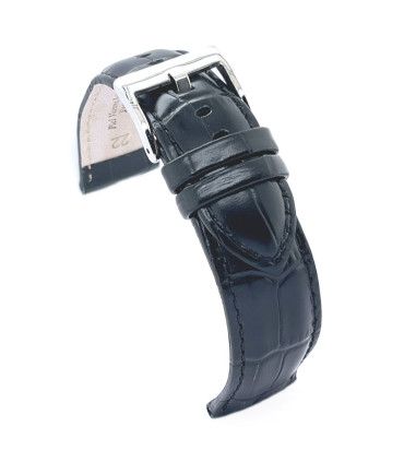 Correas de Reloj de Piel Grabado Cocodrilo. Diloy Ref 368