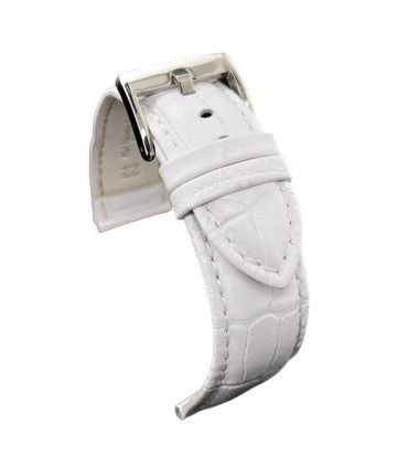 Correas de Reloj de Piel Grabado Cocodrilo. Diloy Ref 368