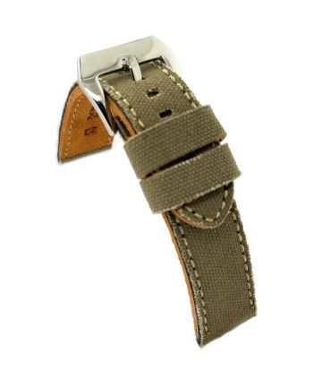 Correas de Reloj de tela vaquera y cuero. Diloy Ref 390