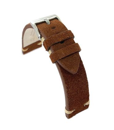 Correas de Reloj de Piel Nobuk. Ref. 417