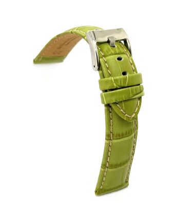 Correas Diloy de Reloj de Piel Grabado Cocodrilo 18mm 20mm 22mm 24mm 26mm 28mm 30mm. Ref 378