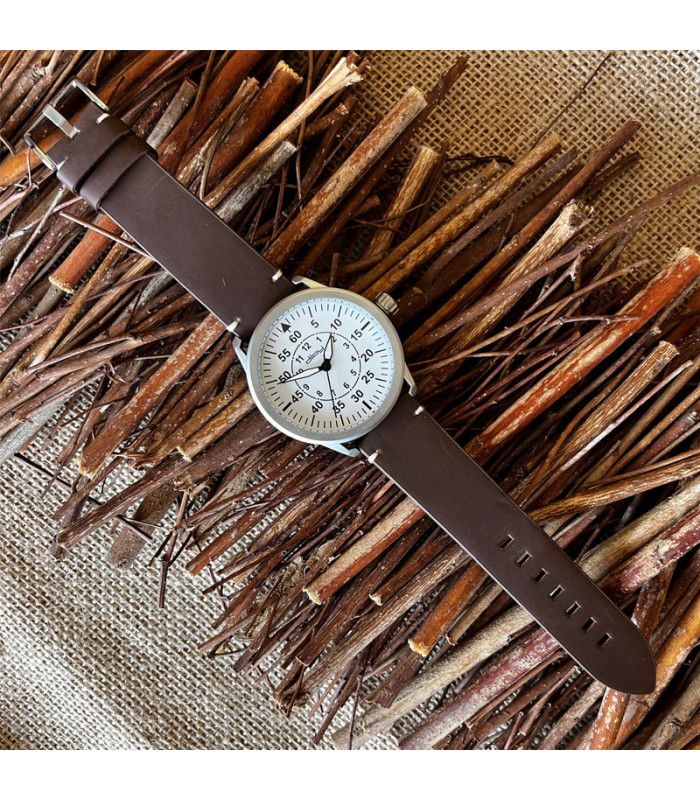 Correa de Reloj Artesanal de Cuero. Ref 422