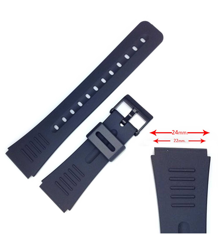 Correa reloj Casio Compatible CMD-40, DBC-30 Ref 388P1 22mm